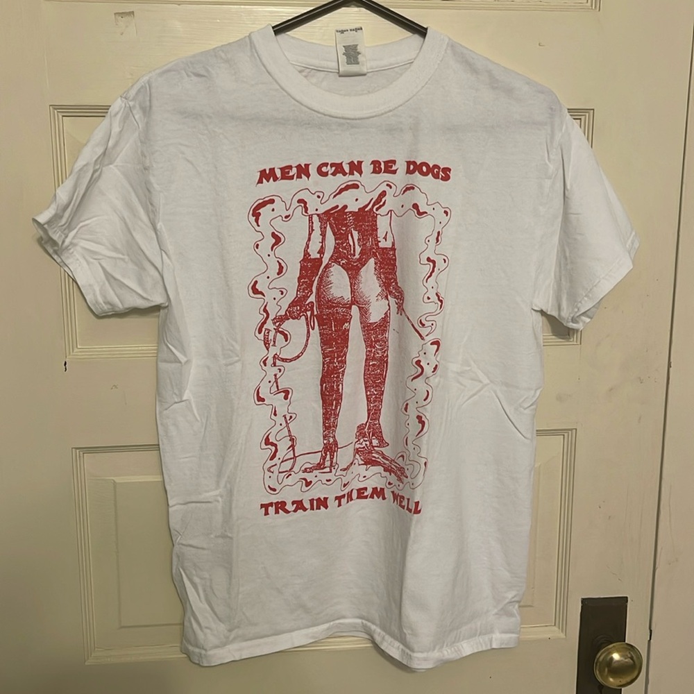 Women’s graphic tee with funny design